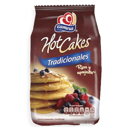 Harina para Hot Cakes Gamesa