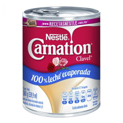 Leche Evaporada Carnation Nestlé