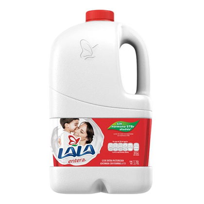 Leche LALA de 3.8 Litros