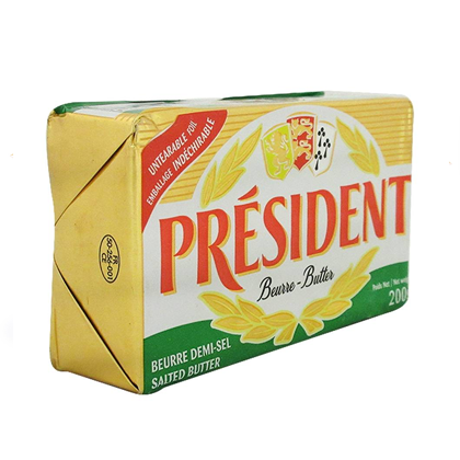 Mantequilla President con Sal